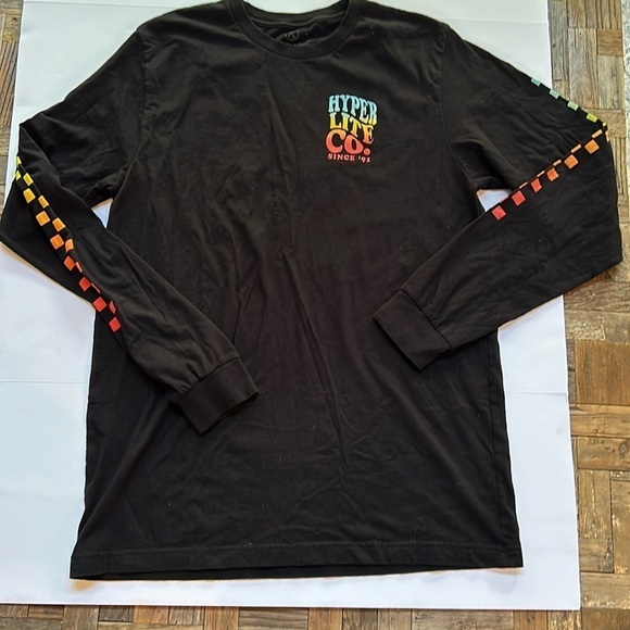 HyperLite Chiller Long Sleeve Black TShirt Large - Picture 1 of 6
